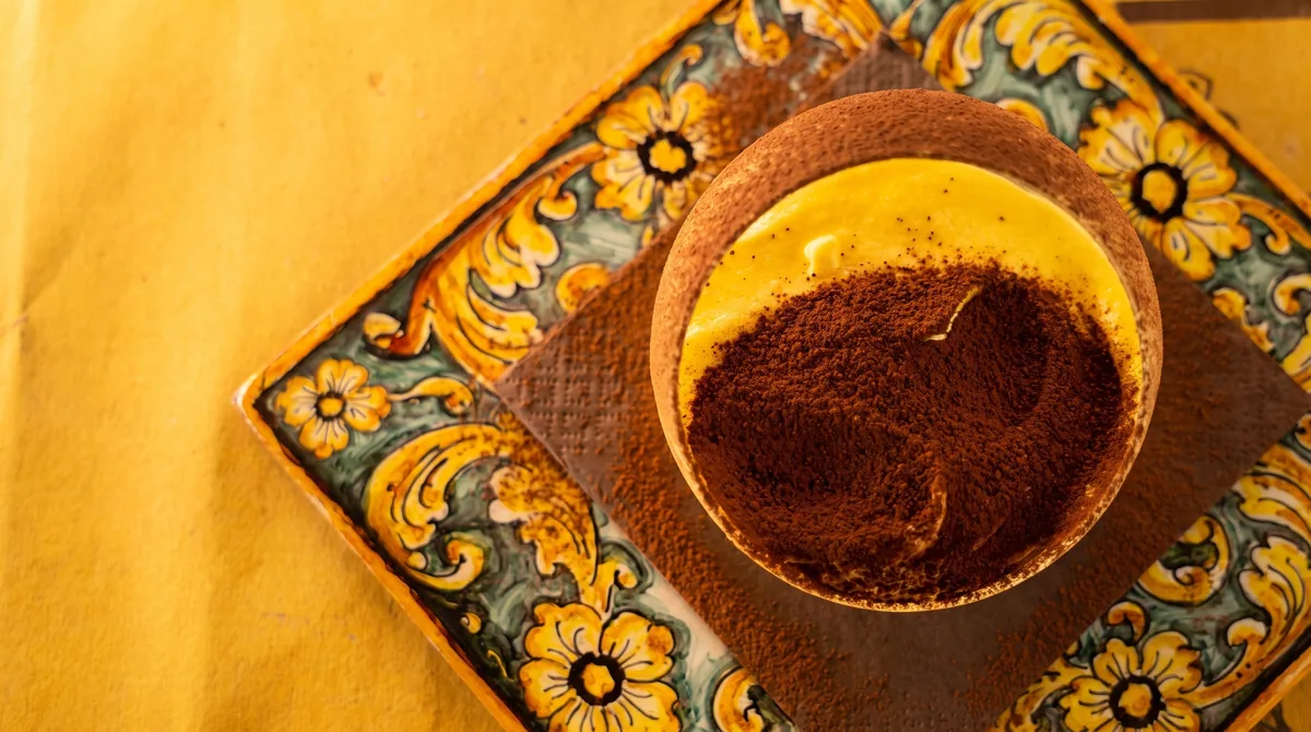 Still life di tiramisù